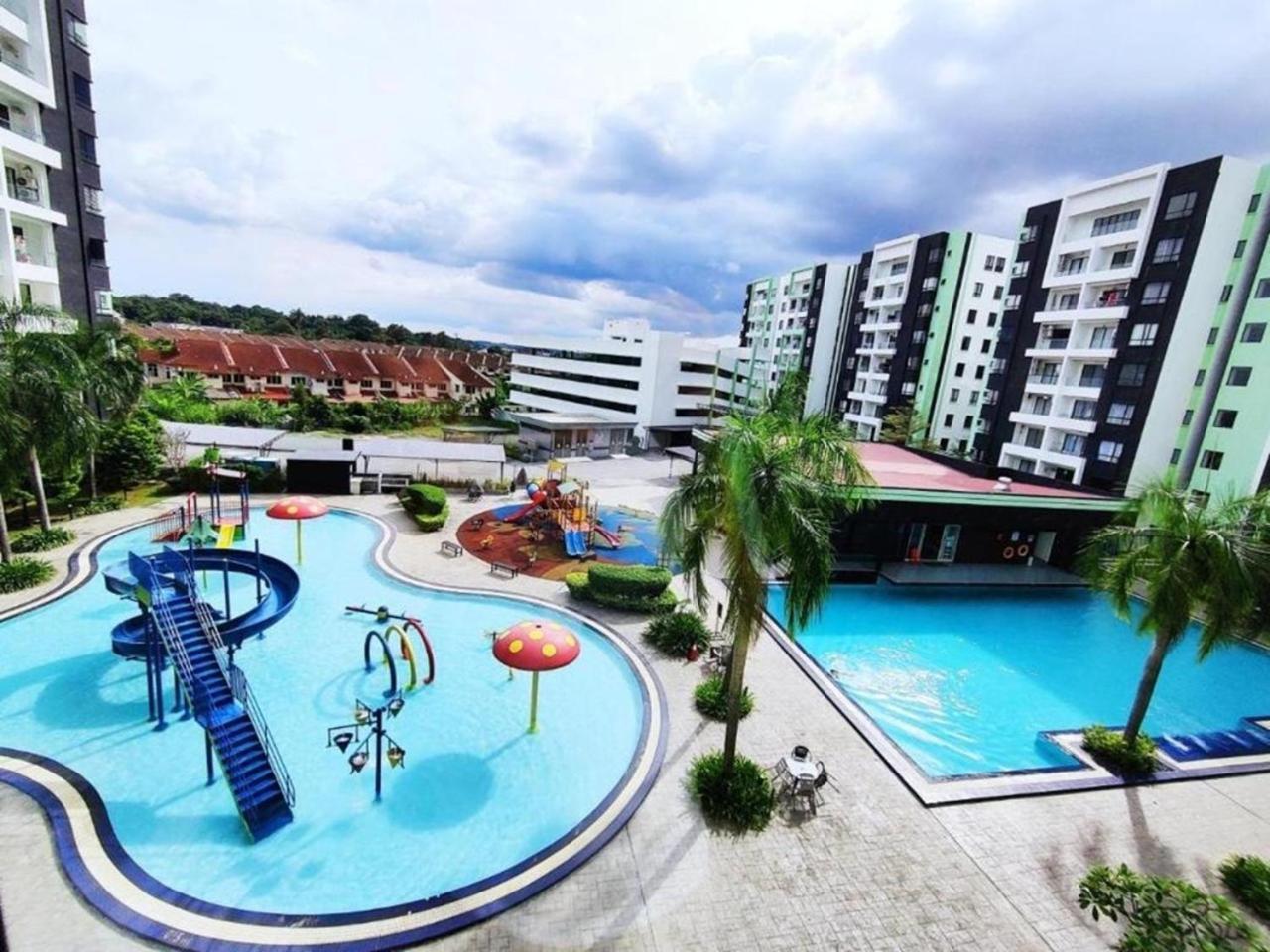 Ipoh Waterpark Manhattan Premium Suites By Iwh Suites Εξωτερικό φωτογραφία